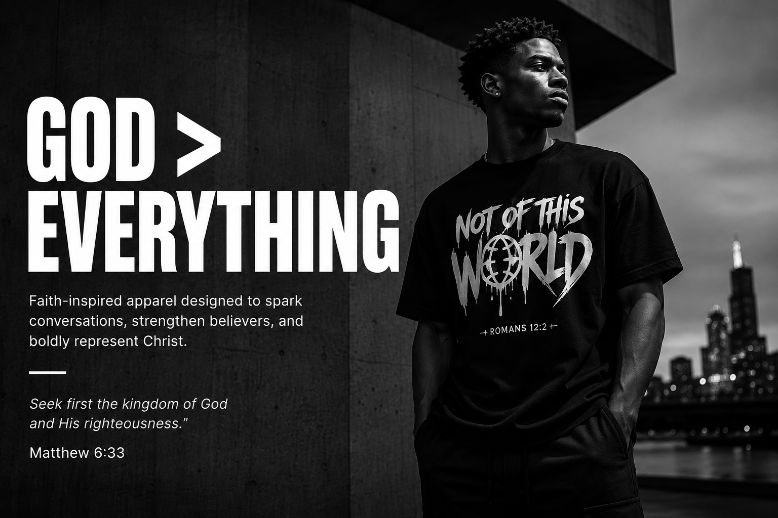 God4Life Apparel — Not Of This World